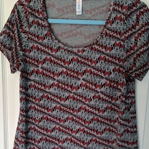 Lularoe Classic T Size small, Minnie mouse/disney
